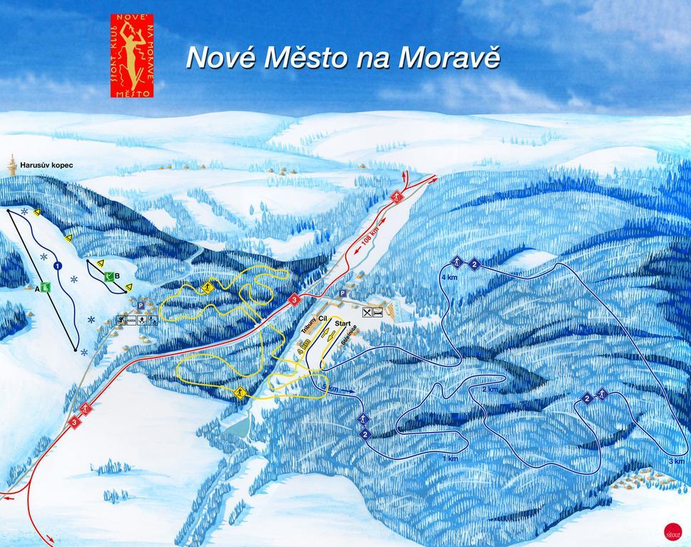 Ubytovani U Kaplicky Nove Mesto na Morave Eksteriør billede